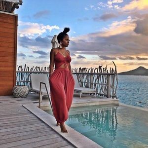 SOLD- Mina Monroe Jazmin Jumpsuit